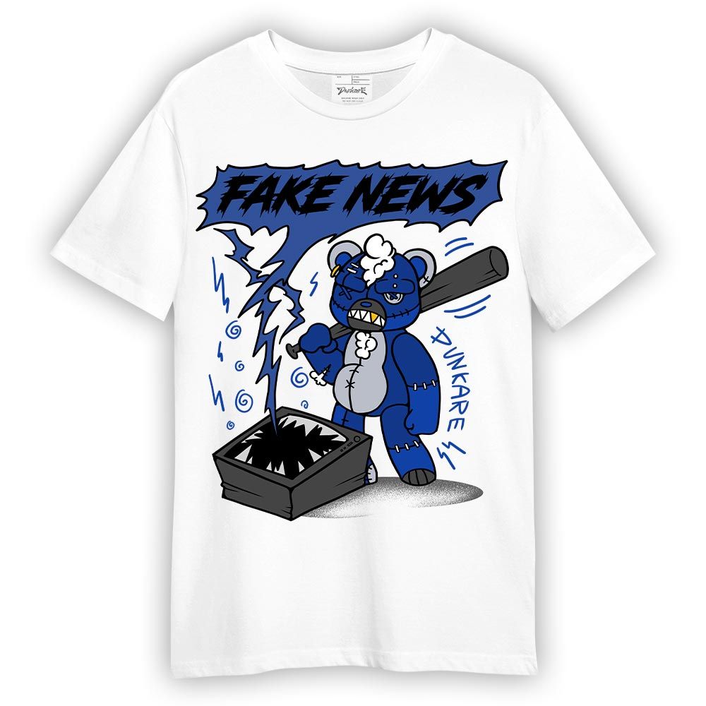 Shirt To Match Air Foamposite One Royal T-- False News Hugz T-Shirt Unisex