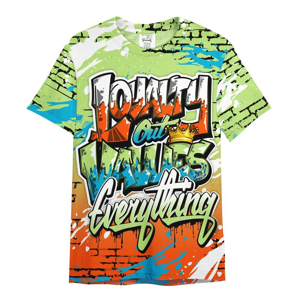 Shirt To Match Kobe 9 Elite What The - Values Of Loyalty Drip All Over Print