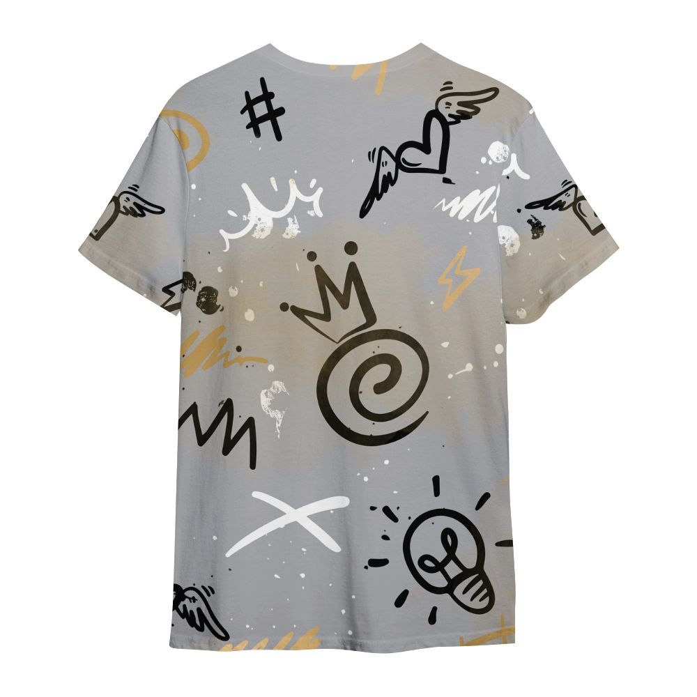 Shirt To Match Retro High OG Cool Grey 1s - Drip Been Di2ferent All Over Print