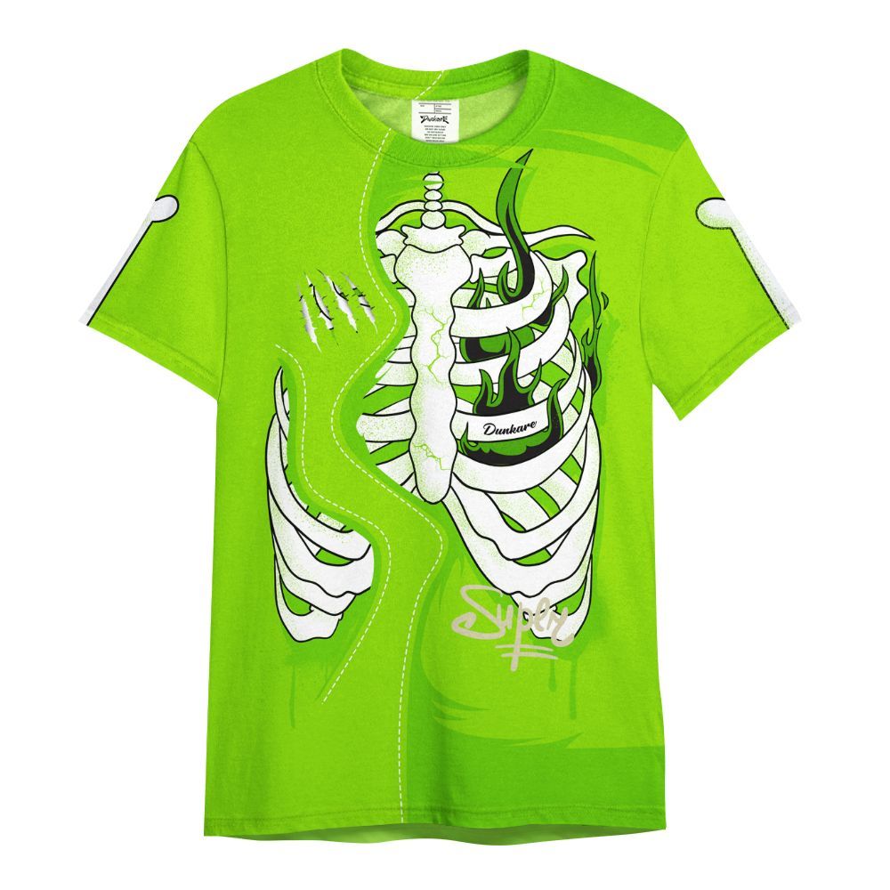 Shirt To Match Electric Green 6s - It's The Kick For Me All Over Print