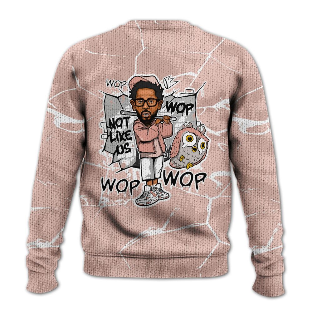 Knitted Sweater To Match Low Legend Pink 11s - None Like ComptonCity Graphic Crack