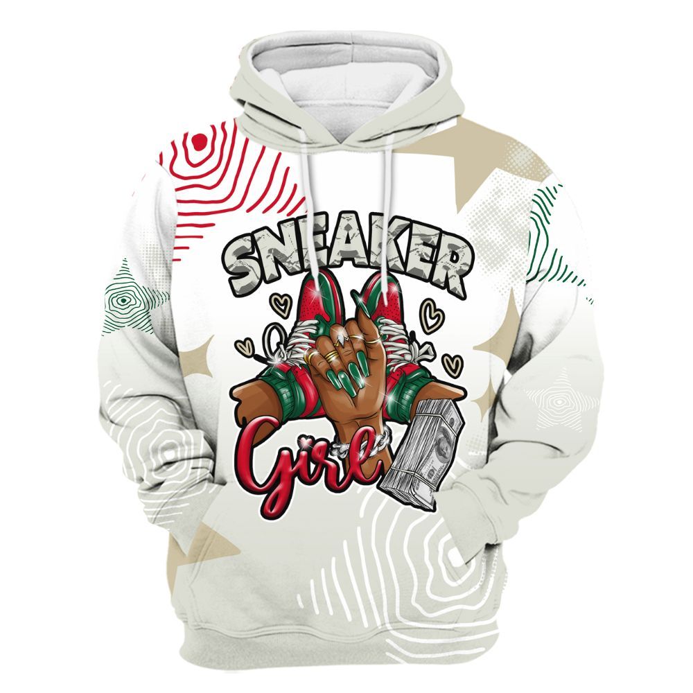 Hoodie To Match El Grito 5s - Sneakerz Girlz Unique Starz All Over Print