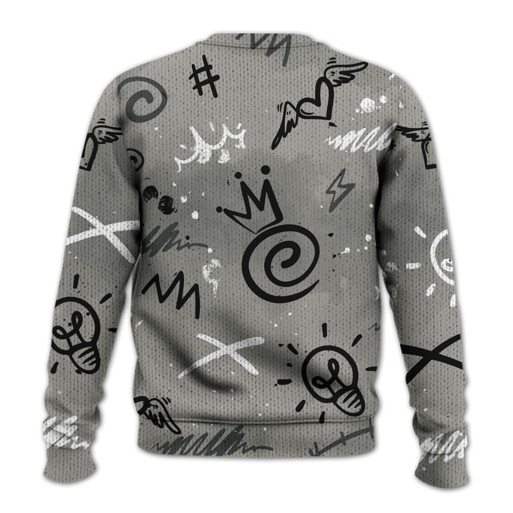 Knitted Sweater To Match High Satin Shadow 1s - Drip Been Di2ferent