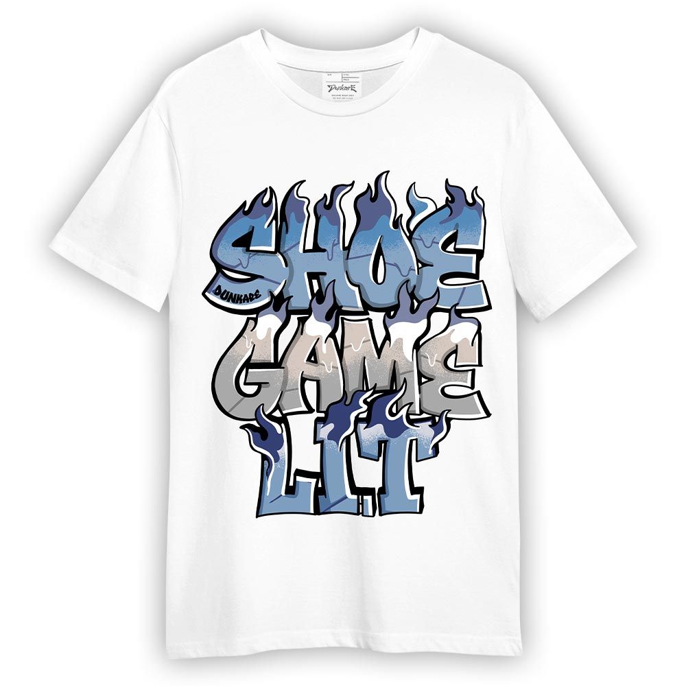 Shirt To Match High OG First In Flight 1s T-- Shoe Game Lit Graphic T-Shirt Unisex