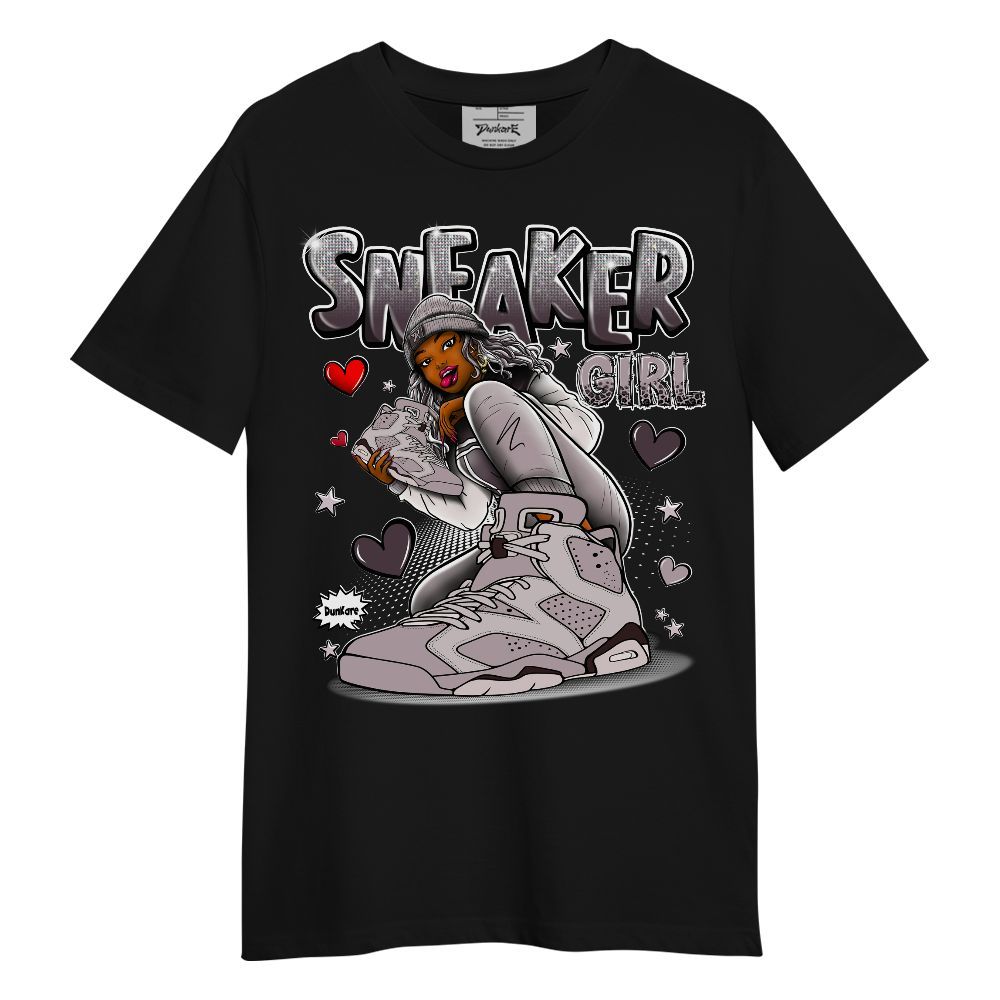Shirt To Match AMM Air Smokey Mauve 6s - Sneaker Girl With Shoes Graphic
