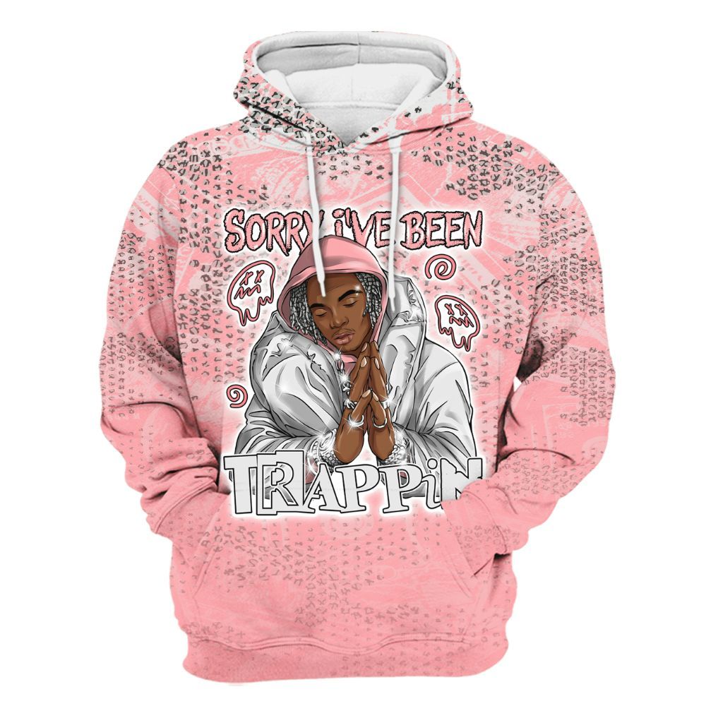 Hoodie To Match Retro Wings 3s - Trappin' Banknote All Over Print