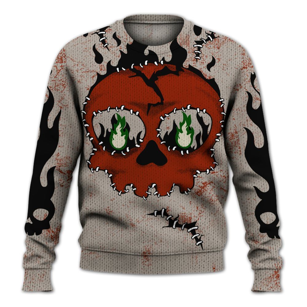 Knitted Sweater To Match El Grito 5s - Cracked Skull Stitches