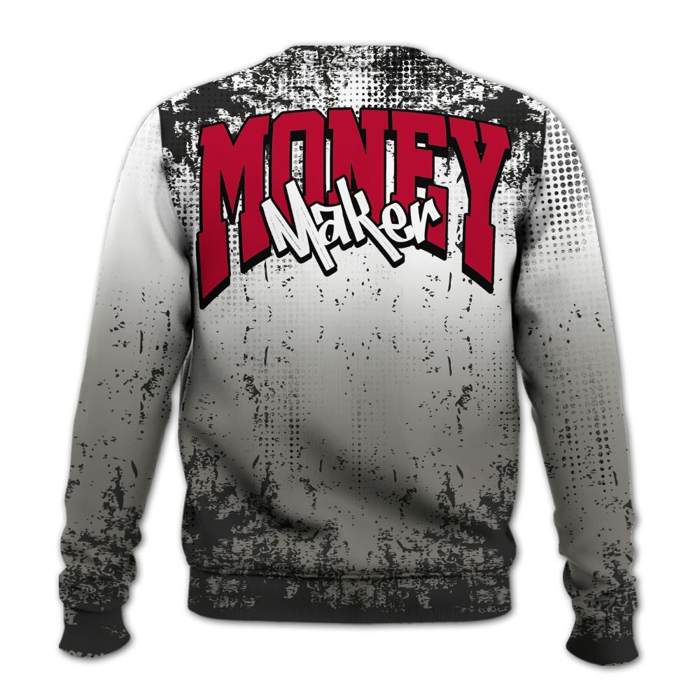 Sweatshirt To Match Shadow 2025 10s Shirt, Move In Silence Money Street Retro All Over Print