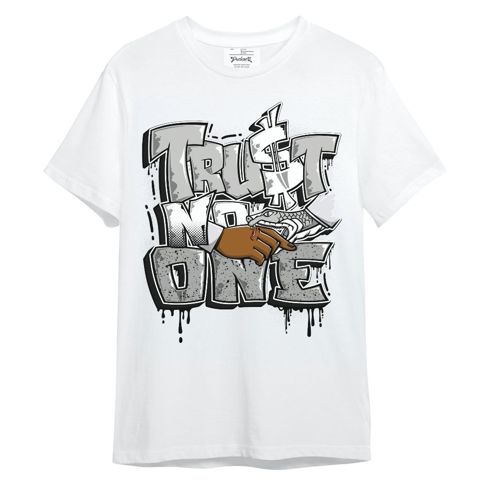 Shirt To Match Retro White Oreo 4s - Trust No One Drip Unisex Shirt