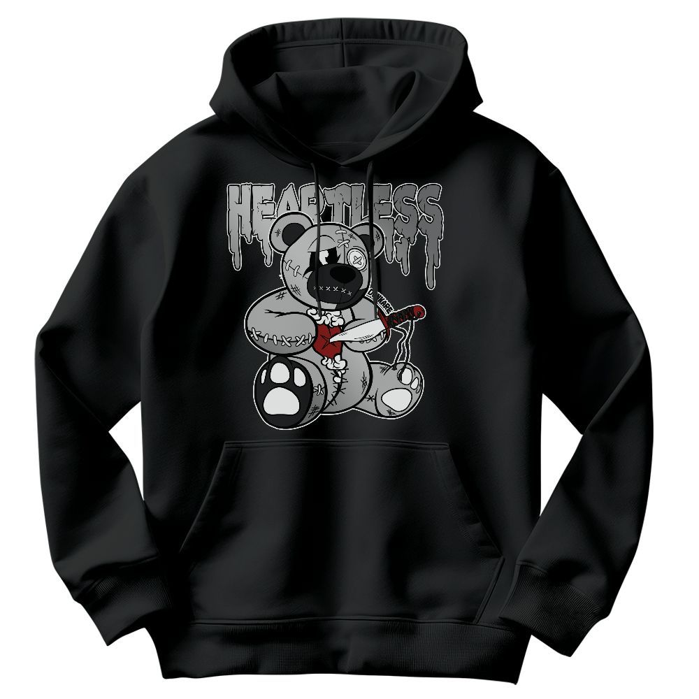 Sweatshirt To Match Metallic Silver 14s - Heartless Bear Graphic