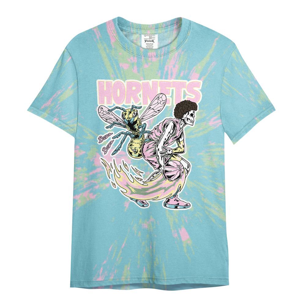 Shirt To Match SB Dunk Low Visty - Hornets Skeleton Luxury All Over Print