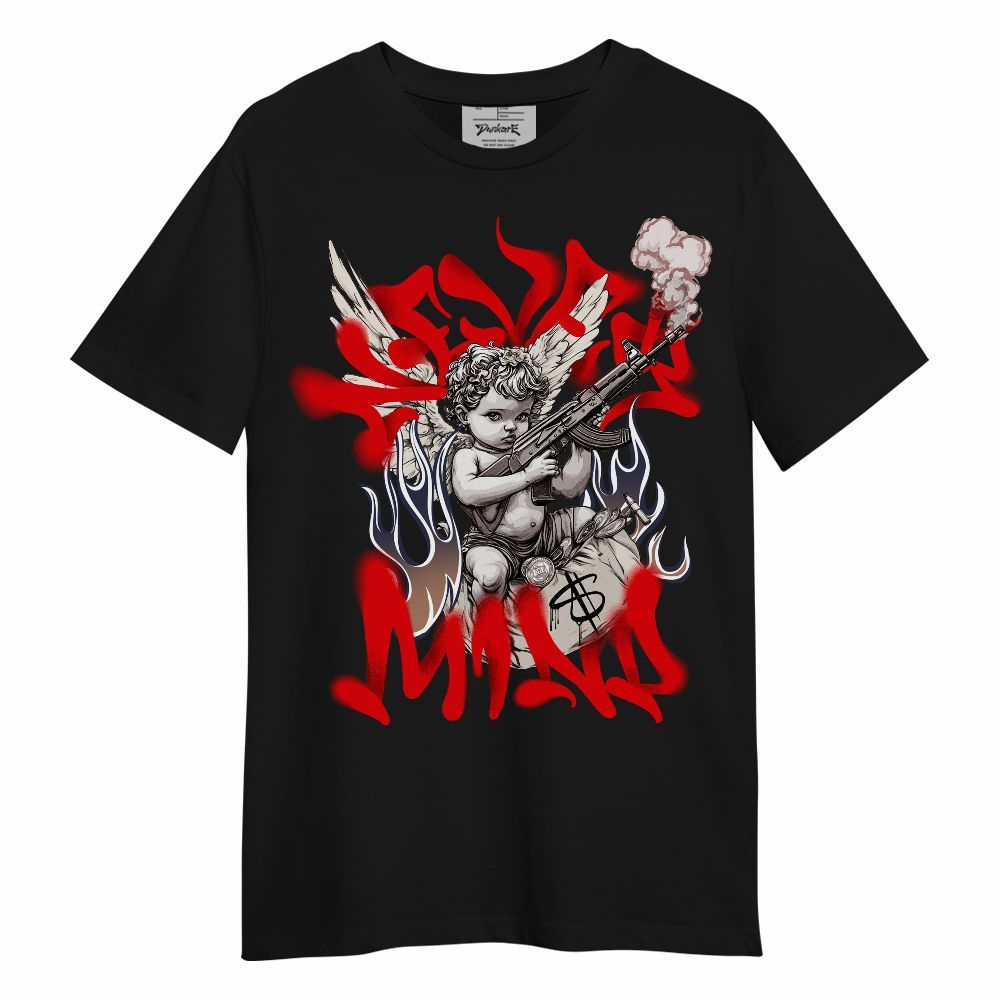 Shirt To Match Low OG Howard University 1s - Nevermind Angel Graphic