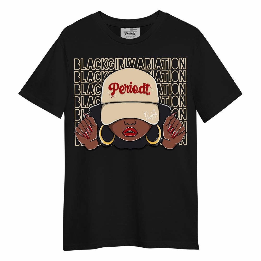 Shirt To Match Dunk Low Strawberry Waffle - Black Girl Variation Unisex Shirt