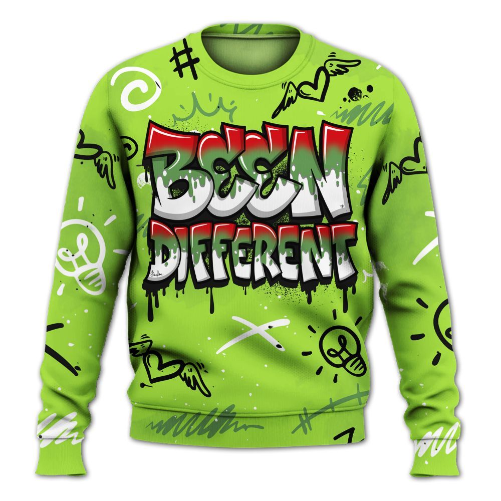 Sweatshirt To Match Kobe 6 SE Grinch - Drip Been Di2ferent All Over Print