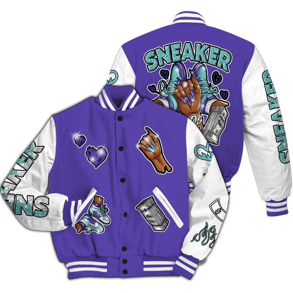 Varsity Jacket To Match Low Hornets 1s - Sneakerz Girlz All Over Print