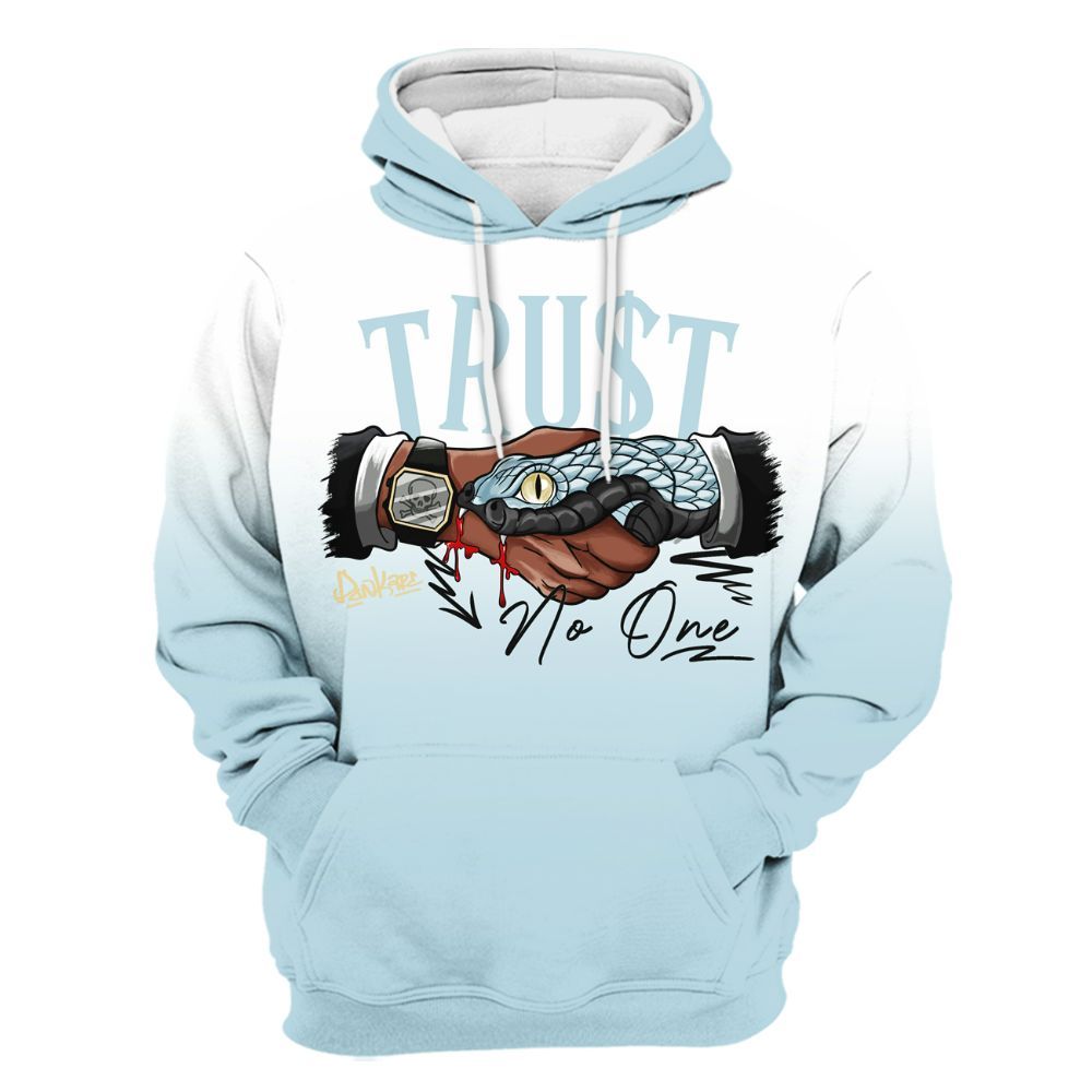 Hoodie To Match Low Year Of The Snake 11s - Snake Trust No One Drip All Over Print