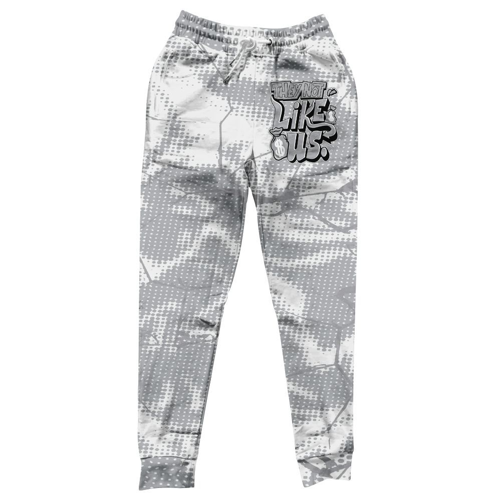 Sweatpant To Match Low OG Wolf Grey 1s - Dislike Us Graphic All Over Print
