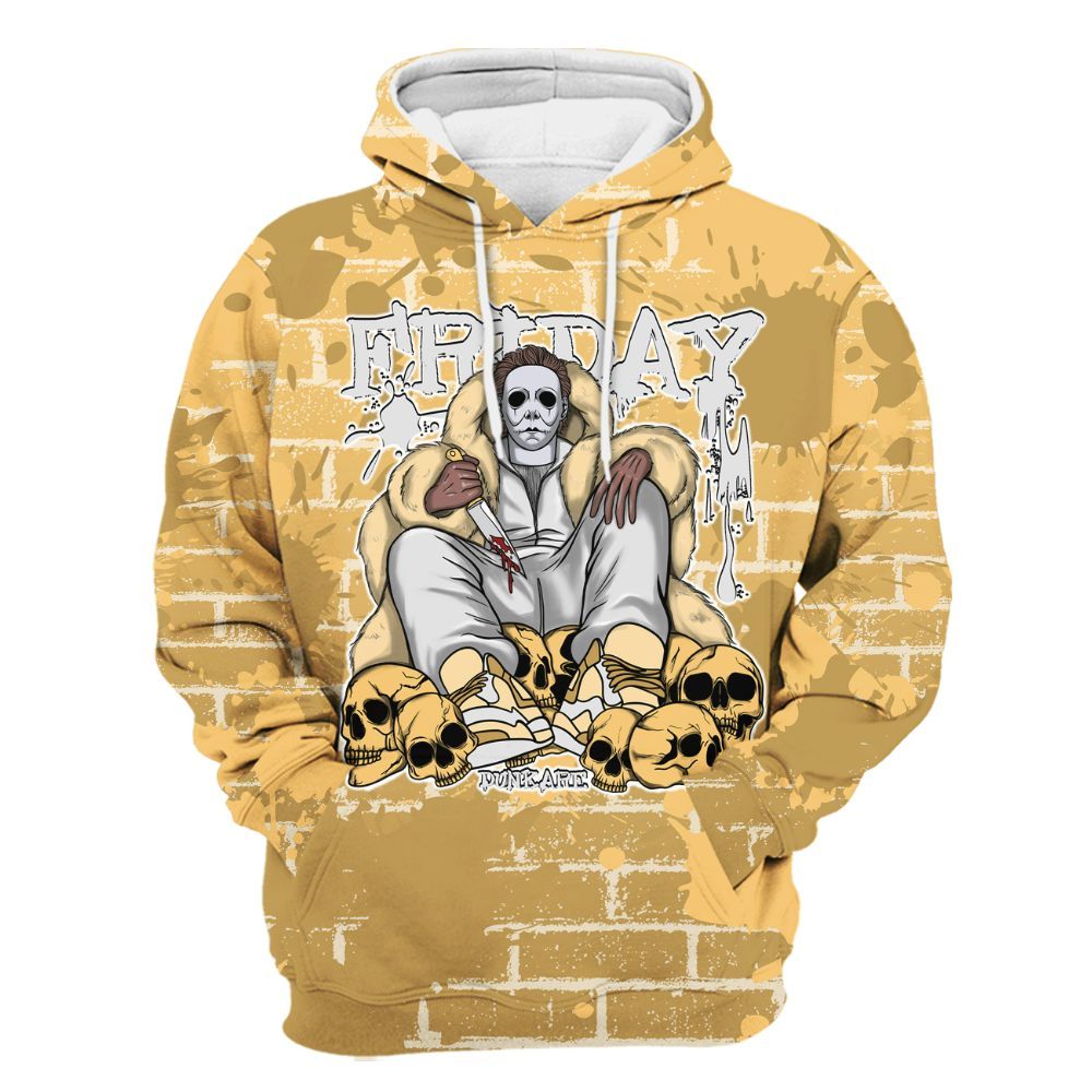 Hoodie To Match Craft Paris 6s - Friday Brick All Over Print
