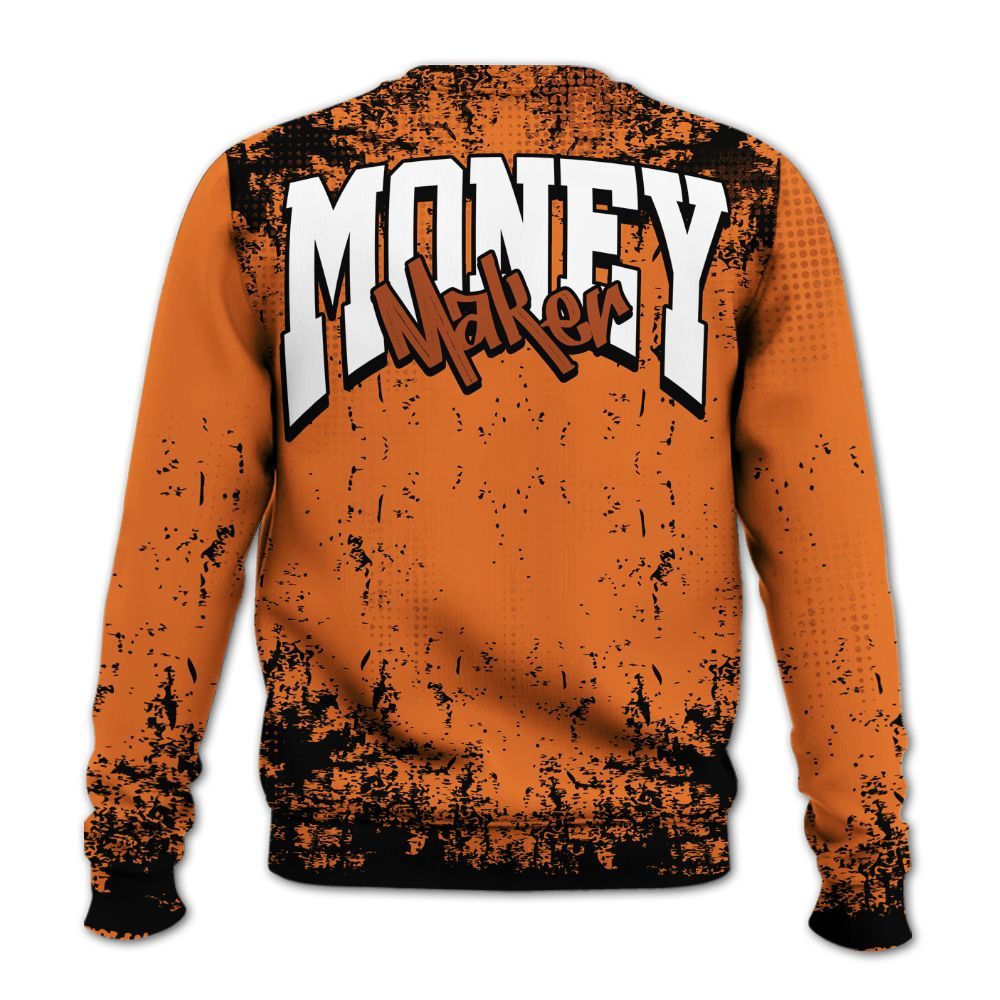 Sweatshirt To Match Dunk Low Ceramic - Move In Silence Money Street Retro All Over Print