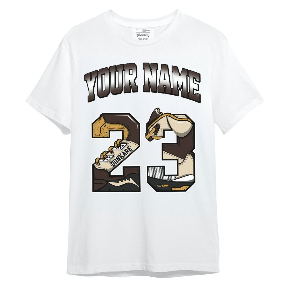 Shirt To Match 2025 Retro Earth 5s - Custom Name Number 23 5s Unisex Shirt