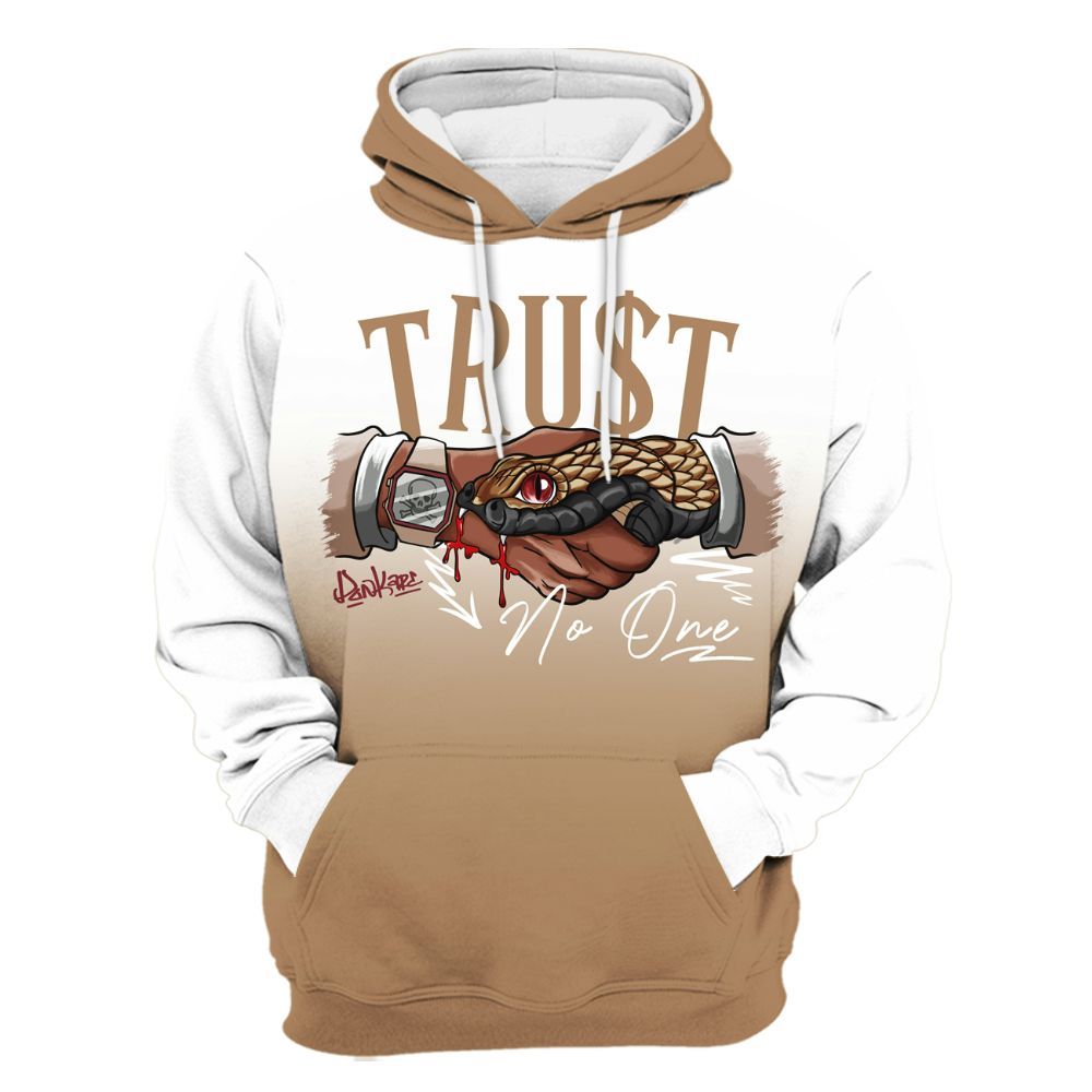 Hoodie To Match Kobe 4 Gold Medal - Snake Trust No One Drip All Over Print