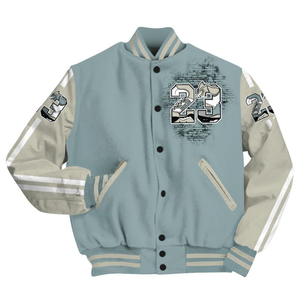 Varsity Jacket To Match AMM Low 17s - Custom Name Number 23 5s All Over Print