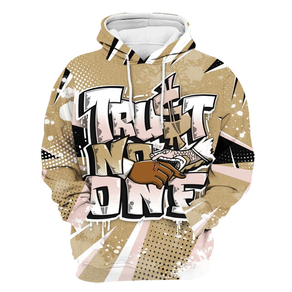 Hoodie To Match Low Linen 2025 1s - Poly Trust No One Dripping All Over Print