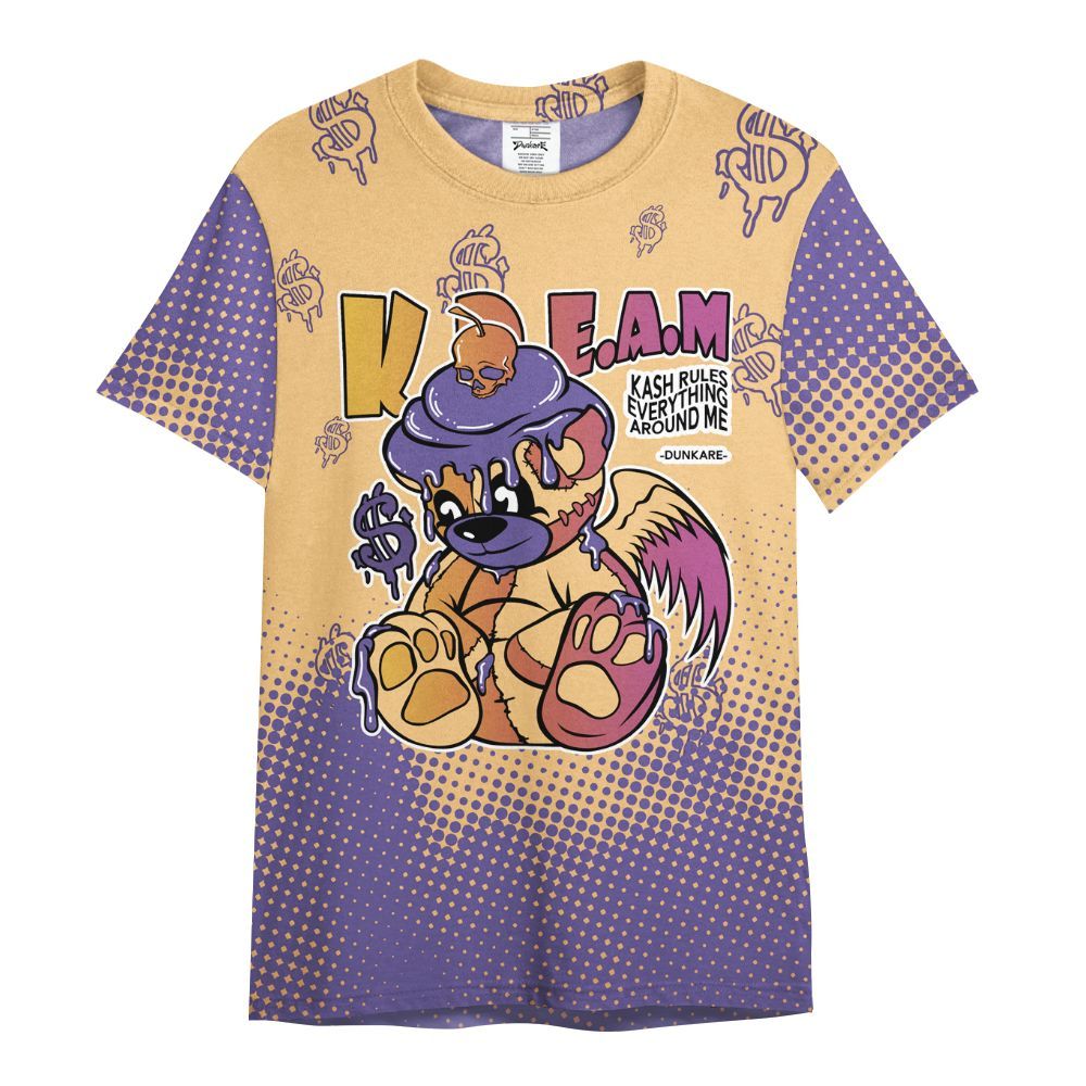 Shirt To Match Book Sunset 1s - Loot Bear Unique Drip All Over Print