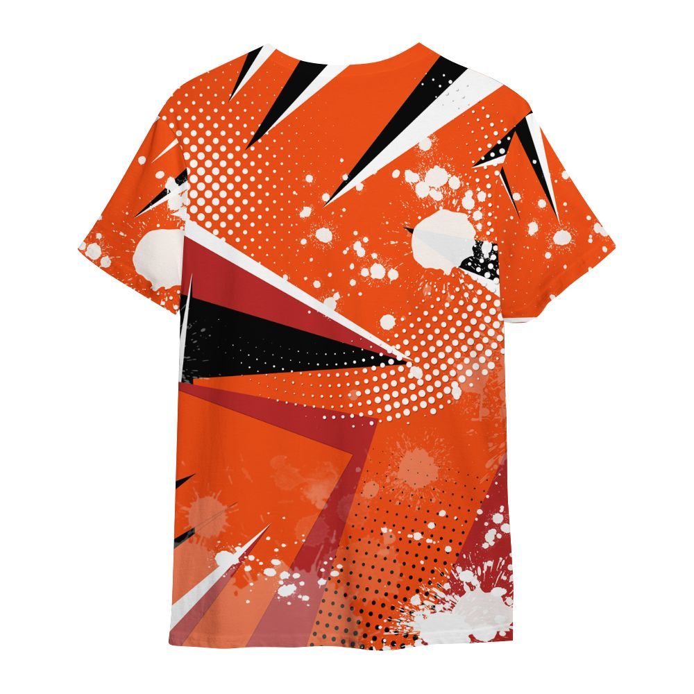 Shirt To Match Kobe 6 Protro Total Orange - Poly Trust No One Dripping All Over Print