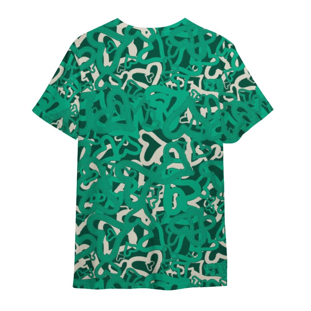 Shirt To Match Oxidized Green 4s - Cute And Boujee Graphic Heart Shirt Unisex