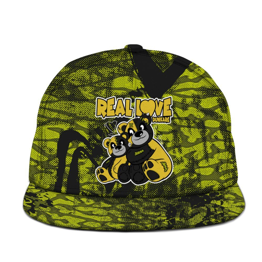 Snapback To Match Dunk Low QS Halloween Skull - Sincere Fondness Bear Graphic