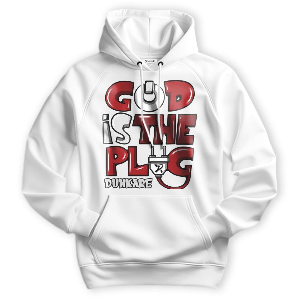 Sweatshirt To Match Red Taxi 12s Hoodie - God Is The Power Cord Graffiti 2 Hoodie Unisex
