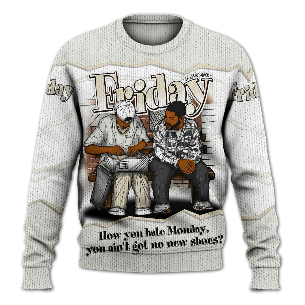 Sweater To Match Grand Finale 11s Shirt, Friday Movie 90s TV Graphic