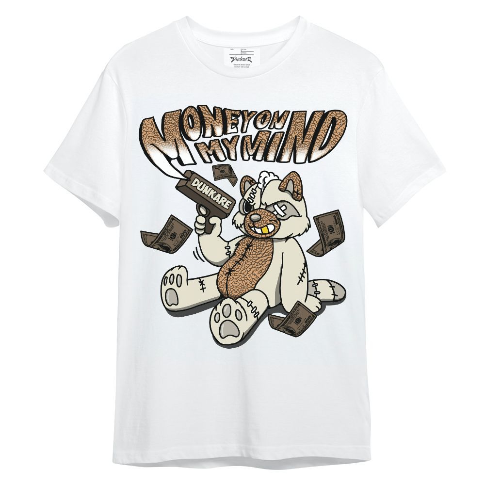Shirt To Match Orewood Brown 3s - Money On My Mind Raccoon Unisex Shirt