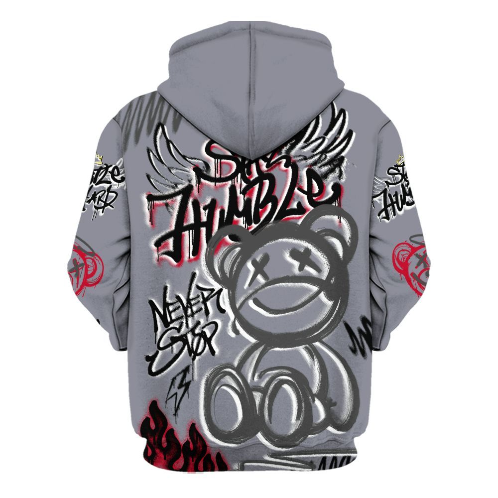 Hoodie To Match Retro Black Flint 13s - Humble Drip Streetwear Graffity All Over Print