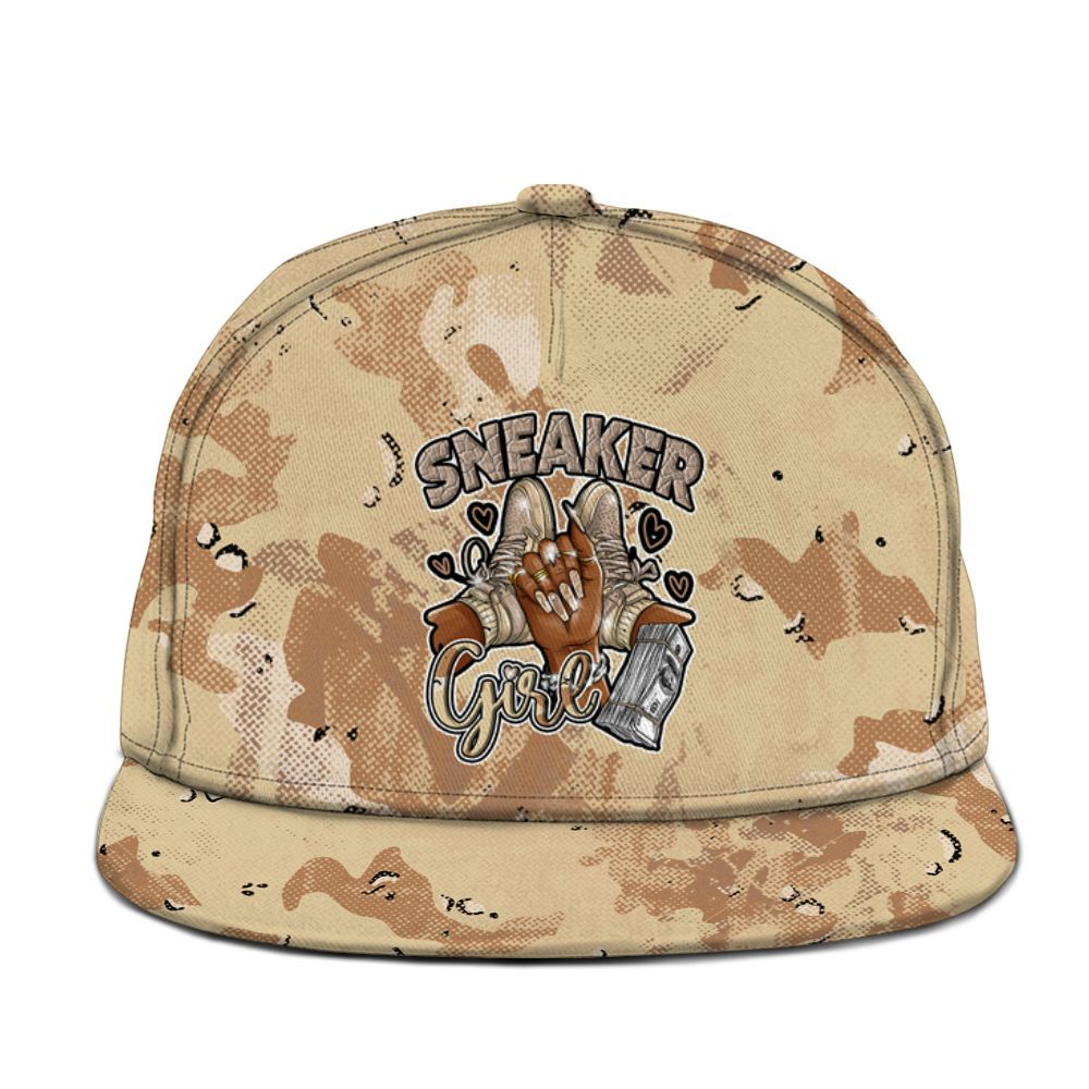 Snapback To Match Desert Camo 3s - Sneakerz Girlz Heart Grunge Graphic