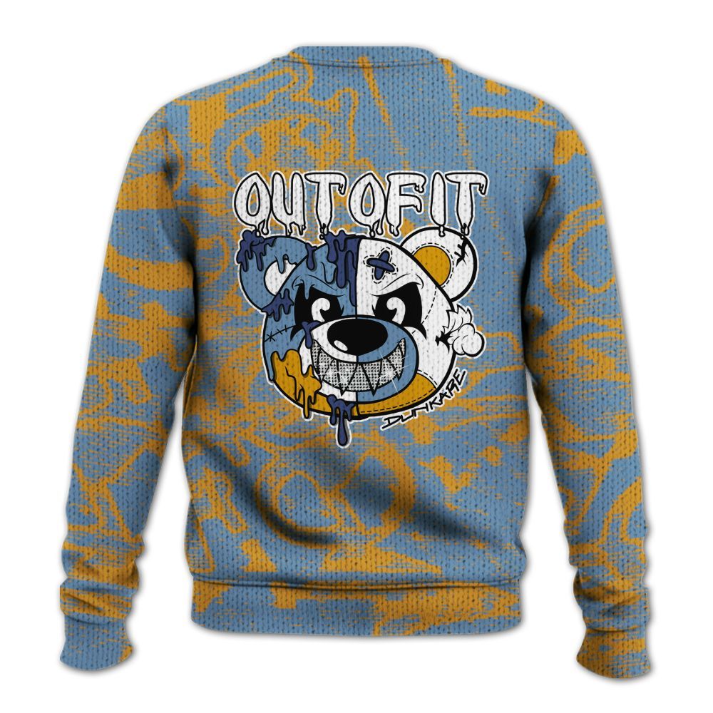 Knitted Sweater To Match High OG First In Flight 1s - Out Of It Bear Avant-Garde