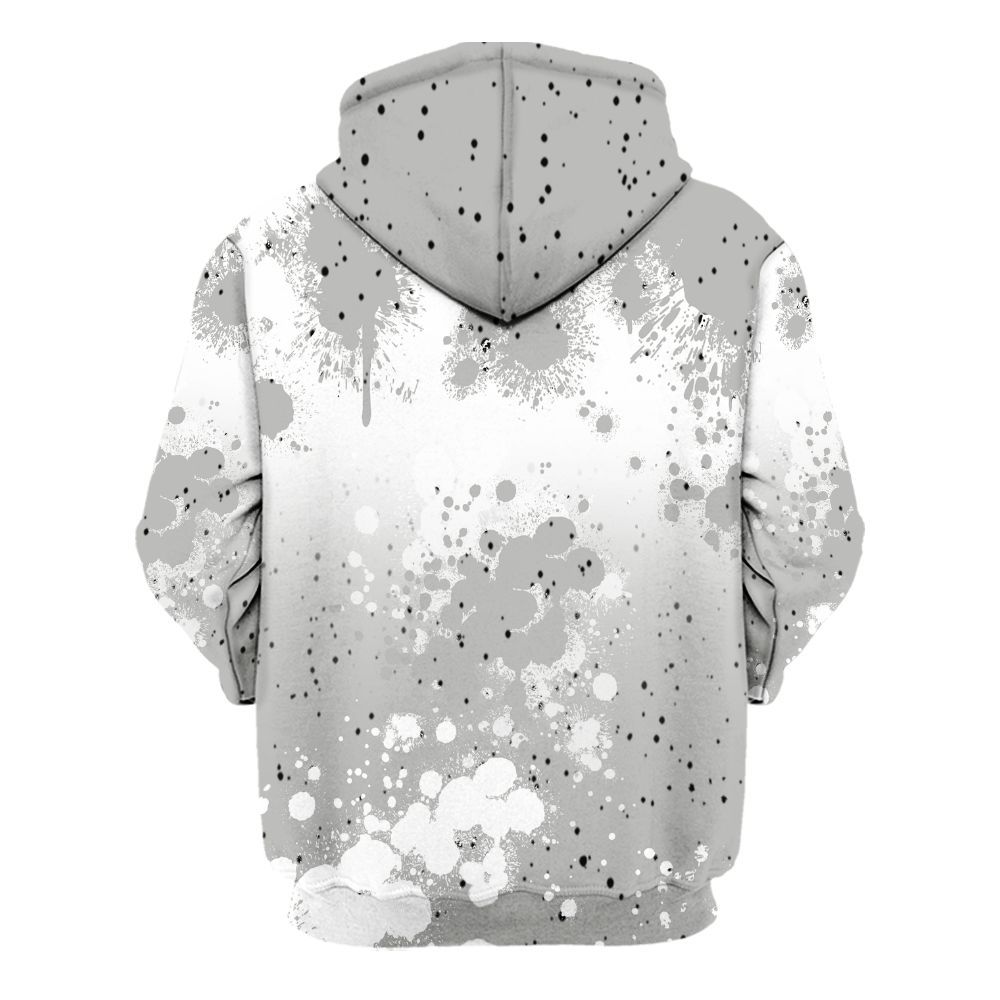 Hoodie To Match Retro White Oreo 4s - God Blessed Ink Drip All Over Print