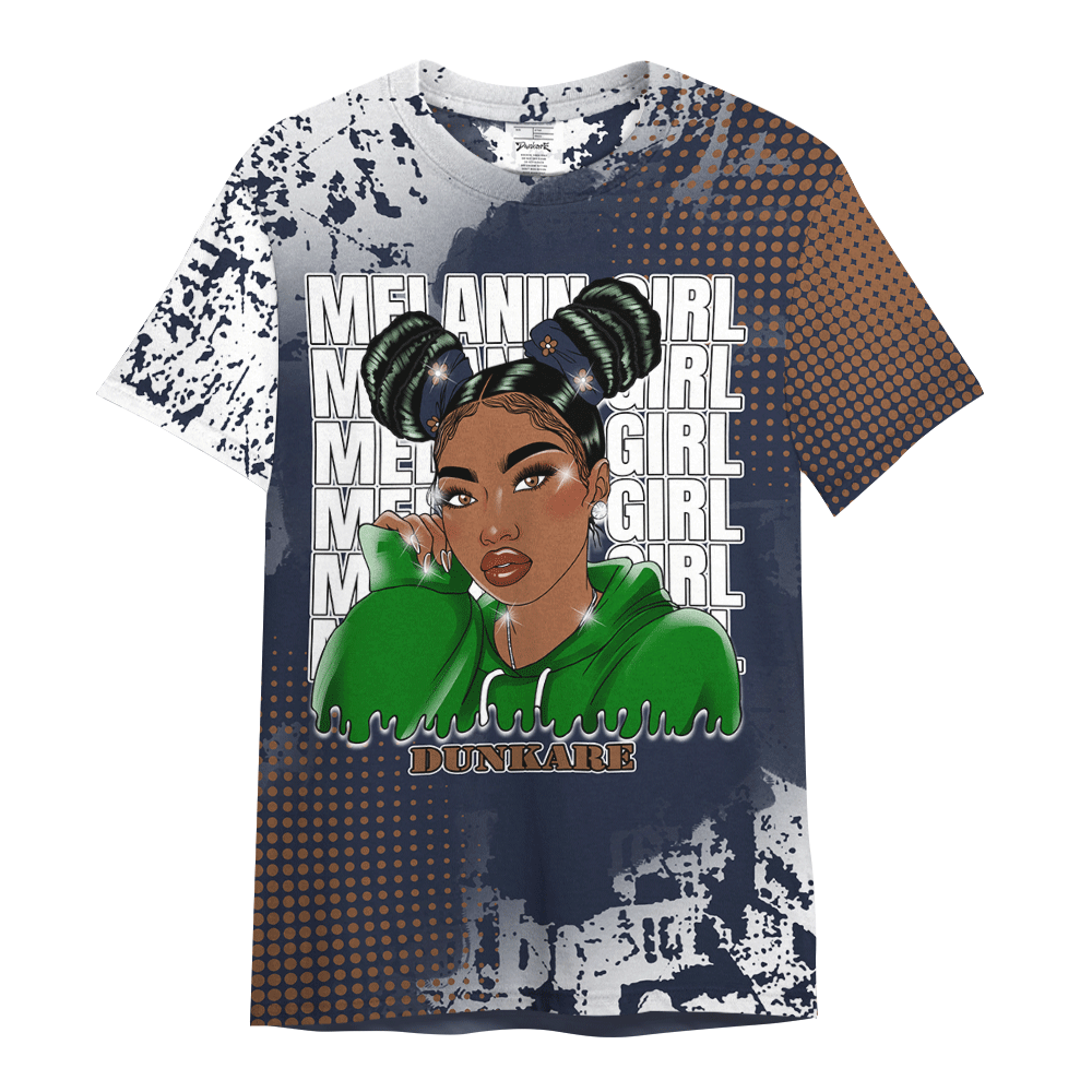 Shirt To Match Midnight Navy 13s - Melaninn Unique Glitch Dot Shirt Unisex