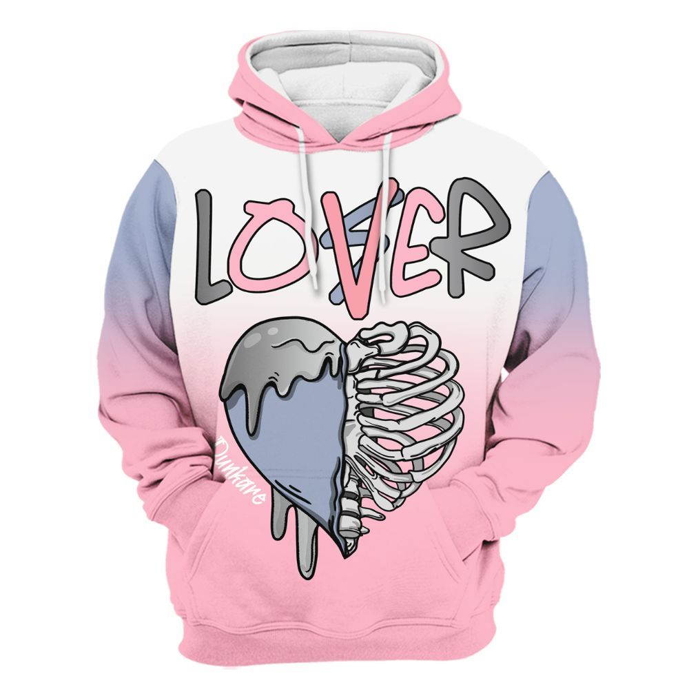 Hoodie To Match Retro 35th Anniversary 5s - Loser Lover Dripping All Over Print
