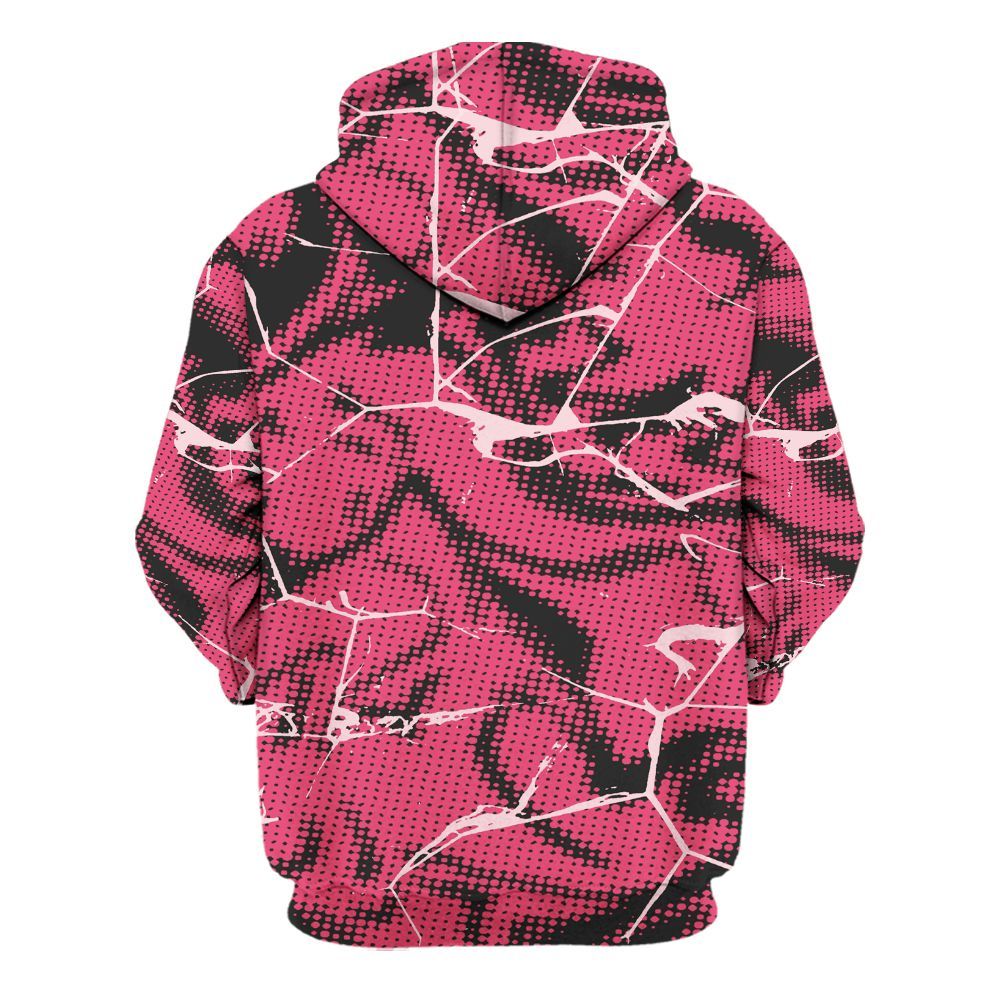 Hoodie To Match A'One Hyper Pink - Dislike Us Graphic All Over Print
