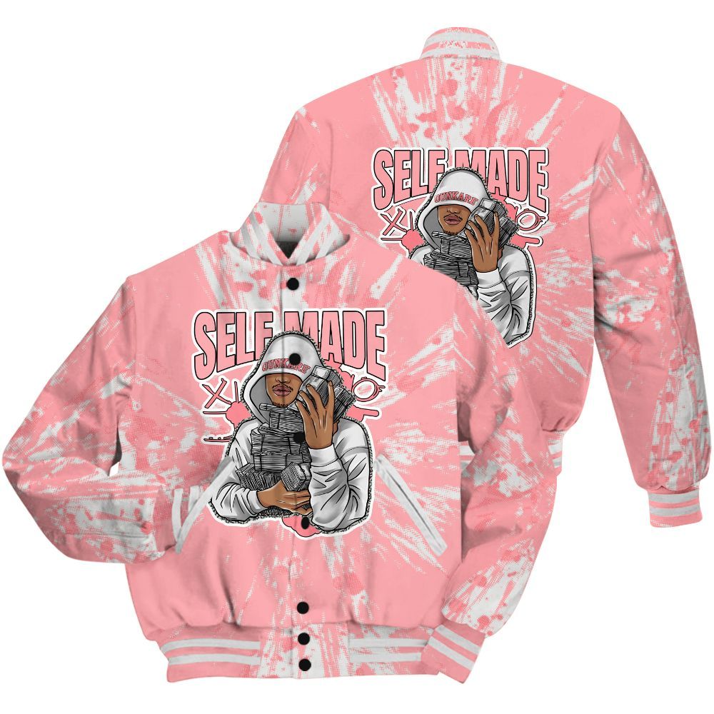 Varsity Jacket To Match Retro Wings 3s Shirt - Selfmade Lux All Over Print