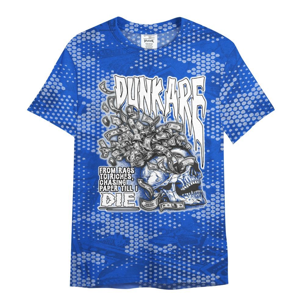 Shirt To Match Air Foamposite One Royal - From Rags To Riches All Over Print