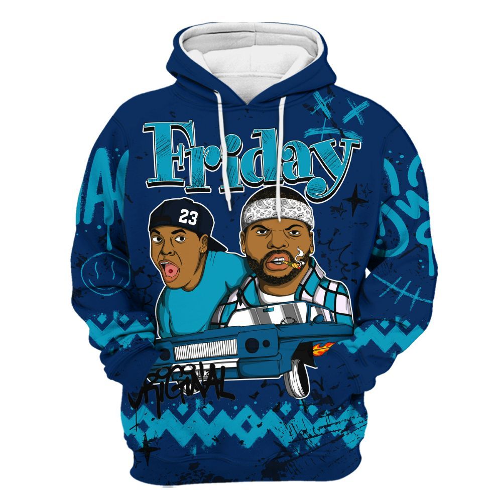 Hoodie To Match Kobe 5 X-Ray - Friday Sneaker Crayon All Over Print