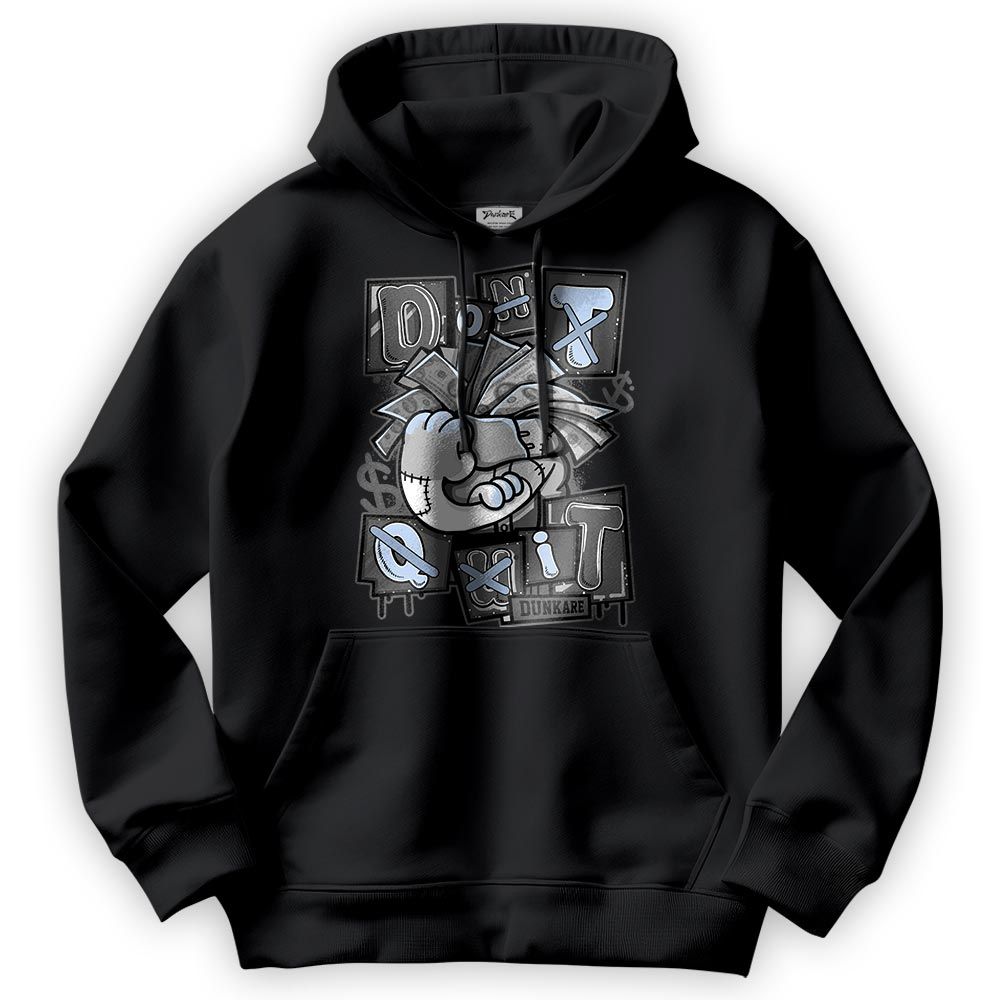 Sweatshirt To Match Reverse Black White 6s Hoodie - Don't Quit Graphic Hoodie Unisex