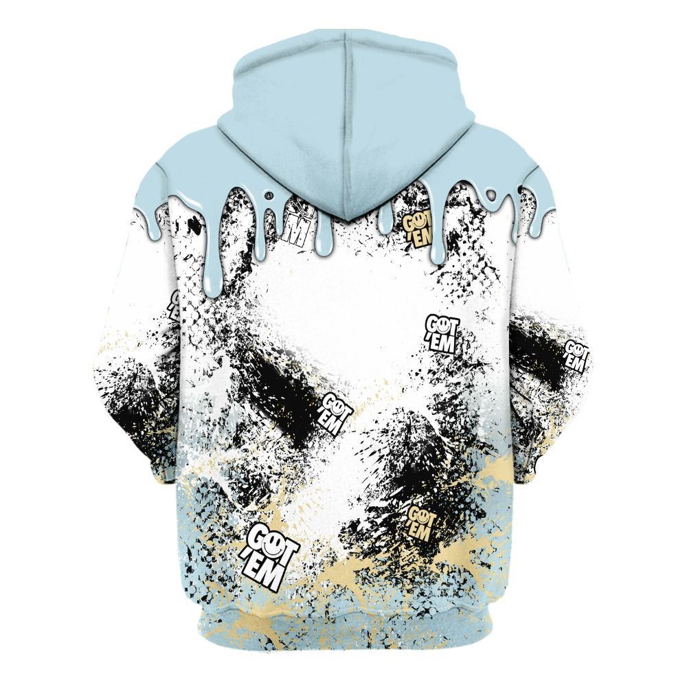 Hoodie To Match Low Year Of The Snake 11s - Dripping 23 Drip All Over Print