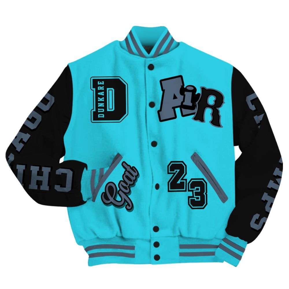 Varsity Jacket To Match Retro Gamma Blue 11s - AIR Number 23 GOAT All Over Print