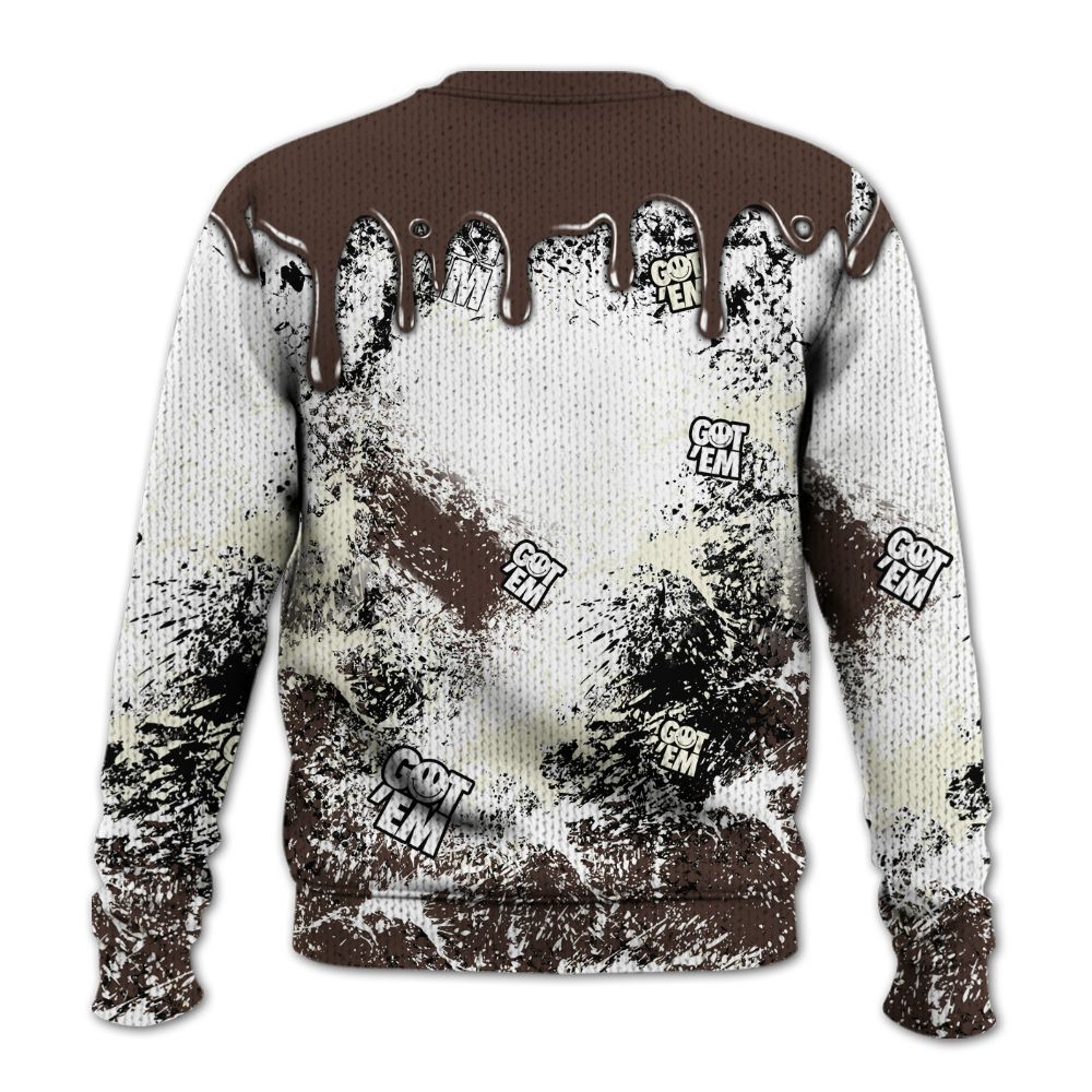 Knitted Sweater To Match SoleFly Cafecito 12s - Dripping 23 Drip