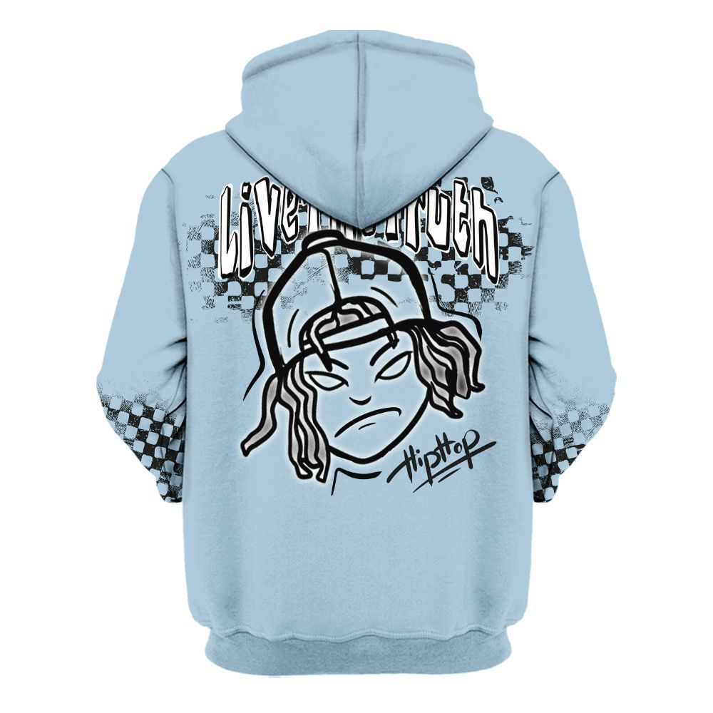 Hoodie To Match Chambray 7s - Feel Life Street Style All Over Print