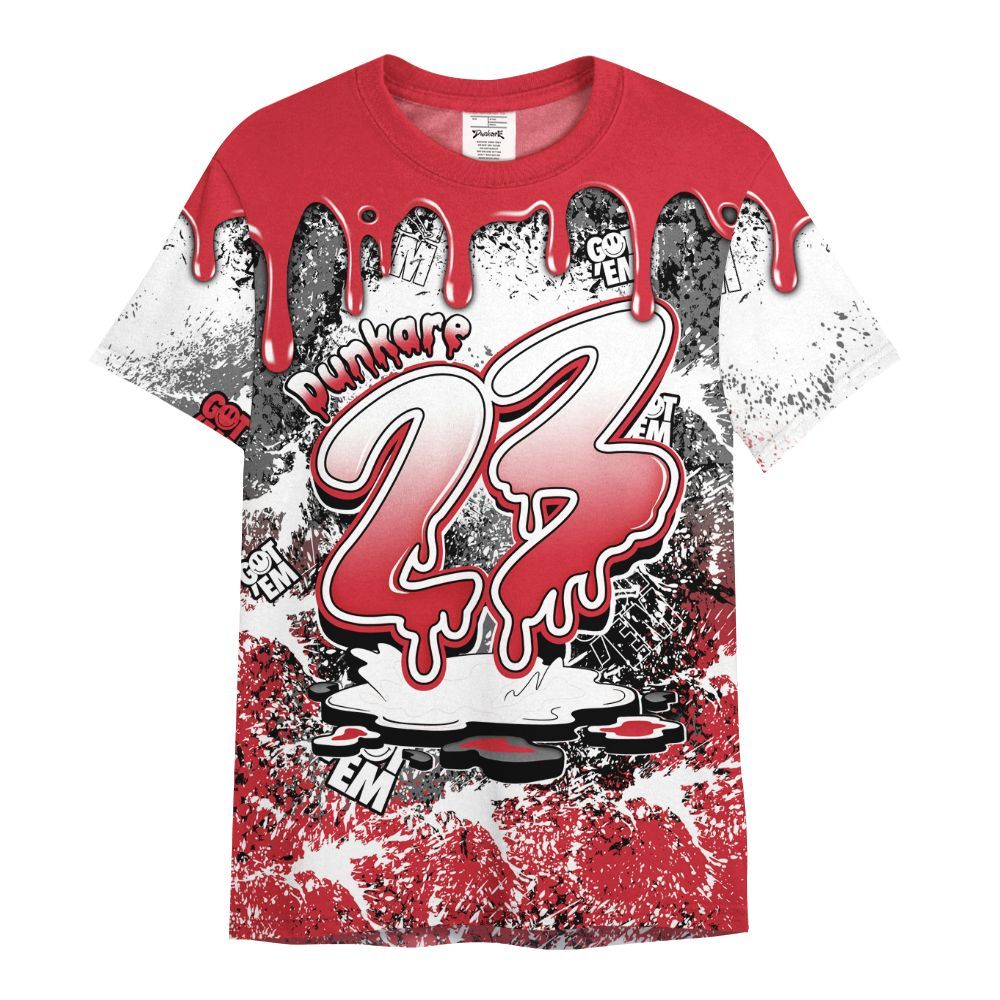 Shirt To Match Bunny 2025 8s - Dripping 23 Drip All Over Print